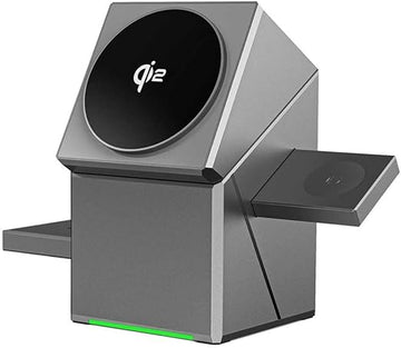 3-in-1 Foldable Magnetic Wireless Charger – شاحن لاسلكي مغناطيسي ذكي