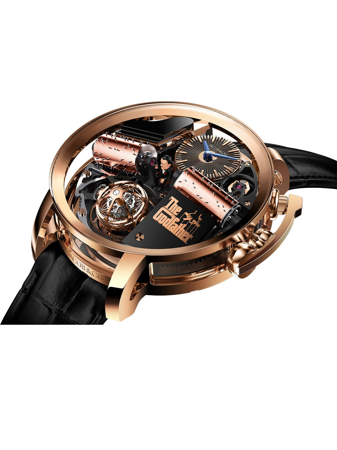 Jacob & Co. Opera Godfather | Legendary Music Box Tourbillon Watch جاكوب آند كو أوبرا جودفاذر | ساعة توربيون بصندوق موسيقي أسطوري