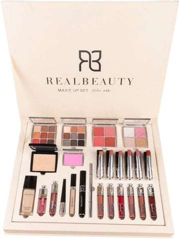 Deluxe 25-Piece Makeup Set – بوكس مكياج كامل للاستخدام اليومي والاحترافي