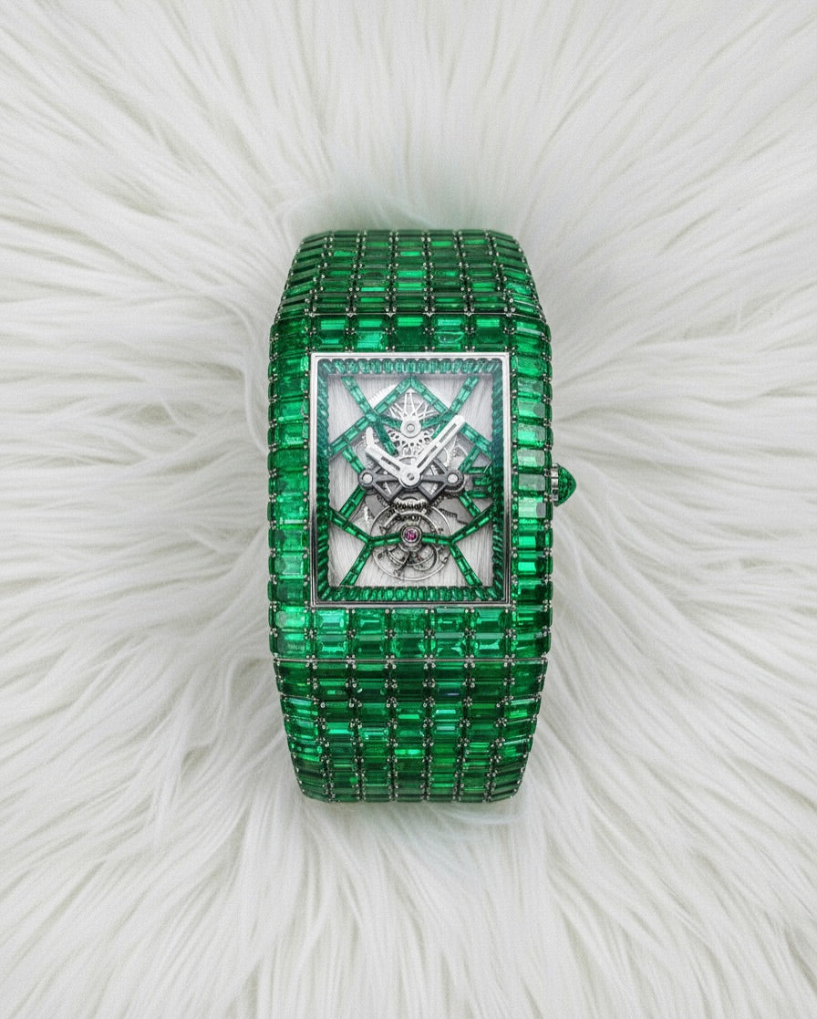 The Ultimate Luxury Timepiece: Jacob & Co. Billionaire III Emeralds Tourbillon