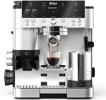 ماكينة Ninja Luxe Café Premier Series 3 في 1 لتحضير الإسبريسو والقهوة والقهوة البارد