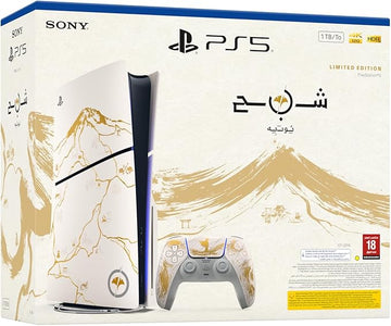 قرص بلو راي لجهاز بلاي ستيشن 5 سليم، إصدار محدود من لعبة Ghost of Yotei Gold