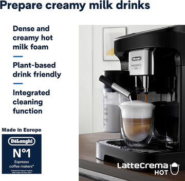 De'Longhi Magnifica EVO ماكينة مشروبات ساخنة وباردة – Espresso, Coffee, Tea & More | Fully Automatic