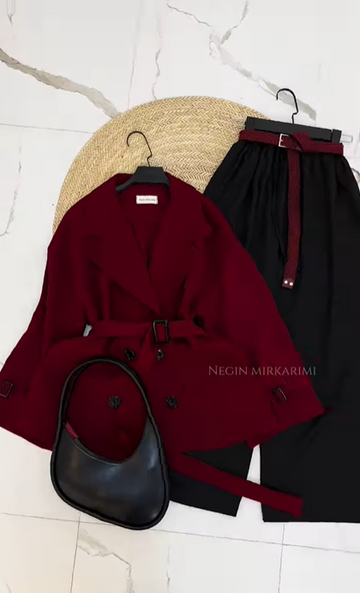 Perfect Combo: Shirt, Pants & Sneakers& Bag "التركيبة المثالية: قميص، بنطال وأحذية رياضية!" – Dark Brown