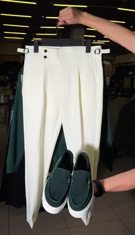 Perfect Shirt, Pant & Sneakers Combo "التركيبة المثالية: قميص، بنطال وأحذية رياضية!" - Dark Green Combo