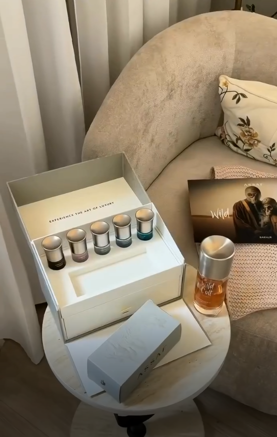 New Wild Colt Bakhur with 5 Premium Perfume Samples – تجربة فاخرة للبخور والعطور