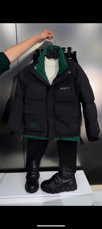 Perfect Combo: Jacket, Pants & Sneakers "التركيبة المثالية: قميص، بنطال وأحذية رياضية!" – Black Combo