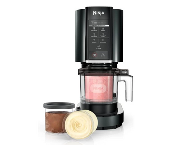 Ninja CREAMi NC301 7-in-1 Ice Cream Maker | Black - نينجا كريمي NC301 صانعة آيس كريم 7 في 1 | أسود**
