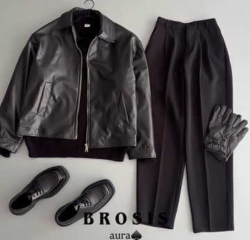 Modern Essential Outfit: Shirt, Pants, Sneakers & Glasses الإطلالة العصرية الأساسية: قميص، بنطال، أحذية رياضية ونظارة الإصدار الأسود الكامل – (All Black Combo)